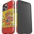 Spain Flag Dark Wood iPhone 12 Pro Impact Case